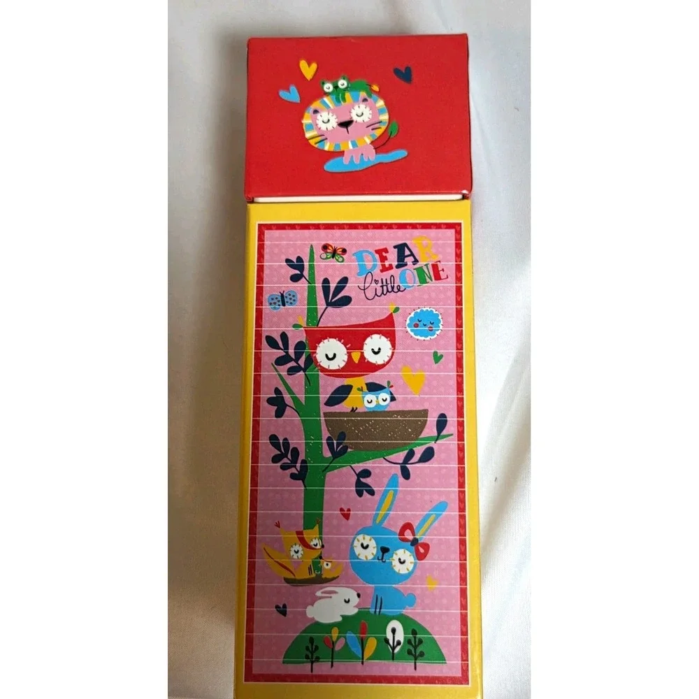 Award Win Gibby & Libby Dear One 20-Piece Line Up Animal Cardboard Puzzle Age 3+